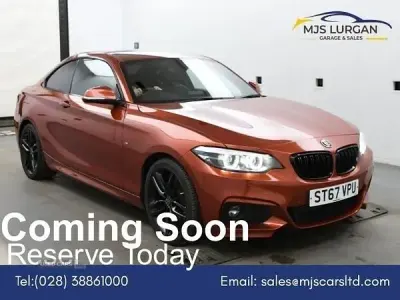 Used BMW 218 M Sport 2018 Orange Coupe
