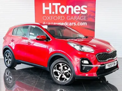 Used Kia Sportage 130 HP (95 kW) 2019 Red SUV