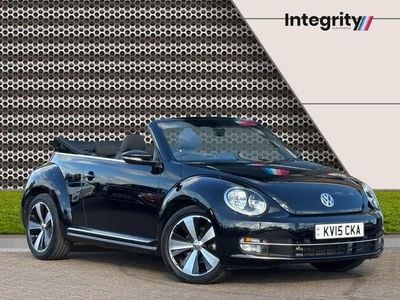 Black Used 2015 VW Beetle Sport Cabriolet | £17,950 (Expensive)