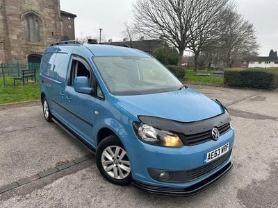 Blue Used 2013 VW Caddy Maxi Highline MPV | £5,495 (Expensive)