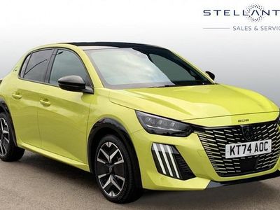 Used Peugeot 208 GTi 102 HP (75 kW) 2024 Yellow Hatchback