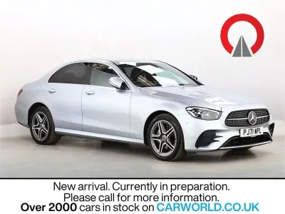 Used Mercedes E300 AMG line 306 HP (225 kW) 2022 Silver Sedan
