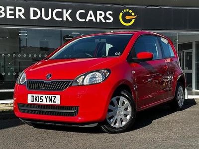 Used Skoda Citigo SE 60 HP (44 kW) 2015 Red Hatchback