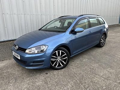 Used VW Golf VII SE 2016 Blue Estate