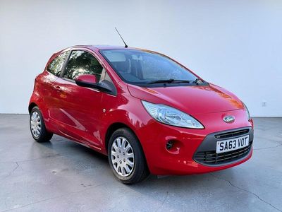 Used Ford Ka 69 HP (50 kW) 2013 Red Hatchback