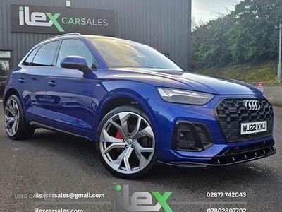 Used Audi Q5 S-Line 204 HP (150 kW) 2022 Blue SUV