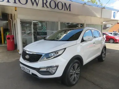 Used Kia Sportage 2015 White SUV