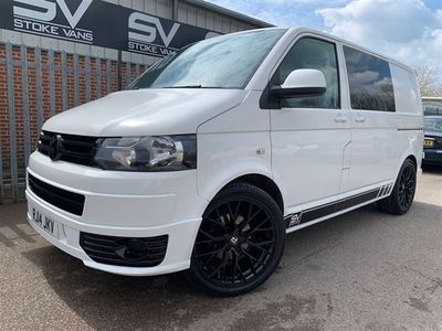 used VW Transporter T5.1 T28 SWB 6 SEAT KOMBI VAN **SPORTLINE LOOKS**NO VAT**