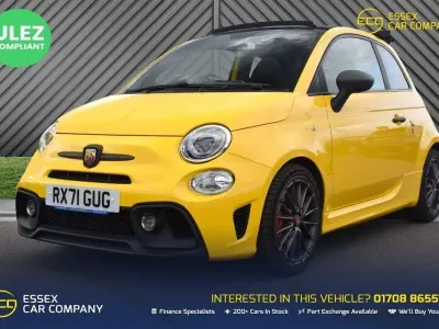 Begagnad Abarth 595 Competizione 180 HK (132 kW) 2021 Gul Cab