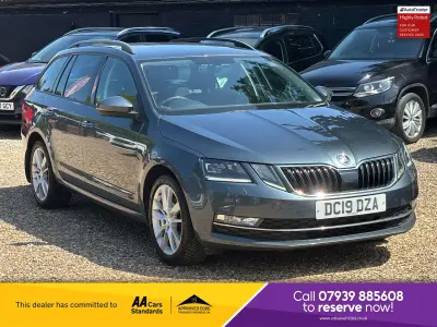 Used Skoda Octavia SE L 115 HP (84 kW) 2019 Grey Estate