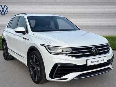 Used VW Tiguan R-line 150 HP (110 kW) 2023 White SUV