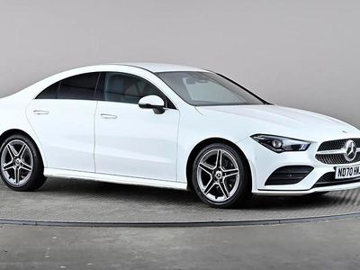 Used Mercedes CLA180 AMG Line Premium 136 HP (100 kW) 2020 White Sedan