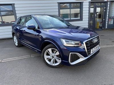 Used Audi Q2 S-Line 150 HP (110 kW) 2021 Blue SUV