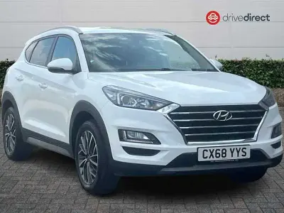 Used Hyundai Tucson Premium 177 HP (130 kW) 2018 White SUV