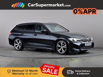 Black Used 2024 BMW 320 M Sport Estate | £35,697