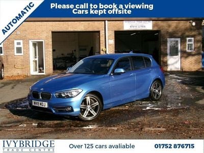 Blue Used 2019 BMW 118 Sport Line Hatchback | £12,395 (Good price)