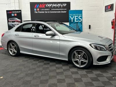 used Mercedes C250 C Class 2.1LBLUETEC AMG LINE PREMIUM 4d AUTO 204 BHP PAN ROOF Saloon