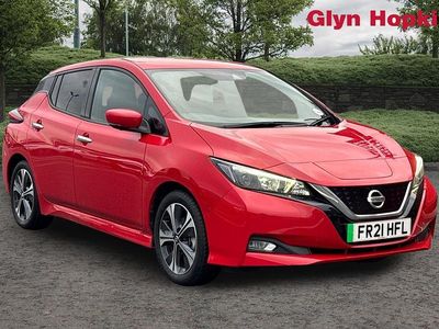 Red Used 2021 Nissan Leaf N-Connecta Hatchback | £10,794 (Fair price)