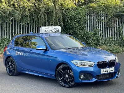 Used BMW 120 M Sport 2016 Blue Hatchback