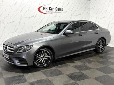 Grey Used 2018 Mercedes E220 AMG line Sedan | £14,999 (Fair price)