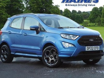 Blue Used 2022 Ford Ecosport ST-Line SUV | £14,000 (Fair price)
