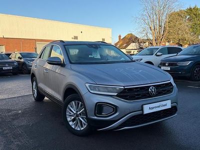 Silver Used 2022 VW T-Roc Life SUV | £20,900 (Fair price)