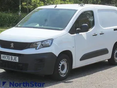 Second-hand Peugeot Partner S 131 CP (96 kW) 2020 Alb Monovolum