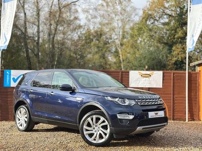 Blue Used 2015 Land Rover Discovery Sport HSE Luxury SUV | £11,995 (Fair price)