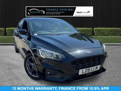 Used Ford Focus ST-Line 125 HP (91 kW) 2019 Black Hatchback