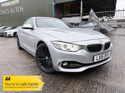 Used BMW 420 Luxury Line 2015 Silver Cabriolet