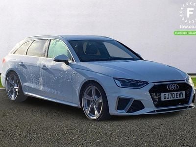 White Used 2020 Audi A4 S-Line Estate | £18,299 (Fair price)