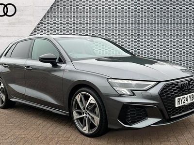 Used Audi A3 Black Edition 150 HP (110 kW) 2024 Grey Hatchback