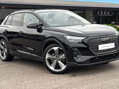 Used Audi Q4 e-tron Black Edition 125 kW (170 HP) 2025 Black SUV