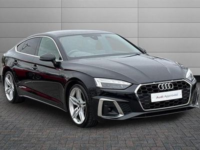 Used Audi A5 S-Line 163 HP (119 kW) 2022 Mythos black Coupe