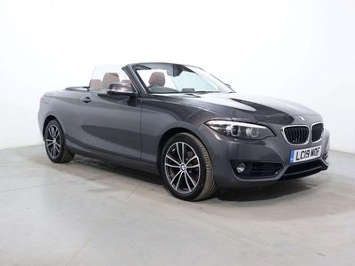 Grey Used 2019 BMW 218 Sport Line Cabriolet | £13,700 (Fair price)
