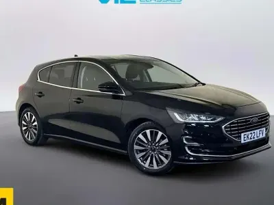 Used Ford Focus Titanium 125 HP (91 kW) 2022 Black Hatchback