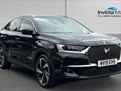 Black Used 2019 DS Automobiles DS7 Crossback Ultra Prestige SUV | £16,500 (Expensive)