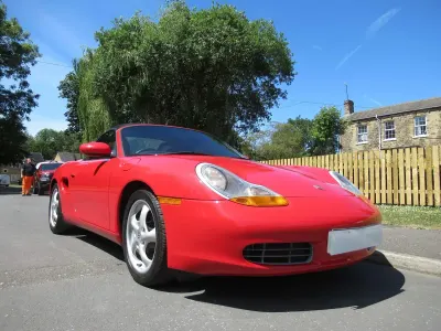 Used Porsche 986 Boxster 1998 Red Cabriolet