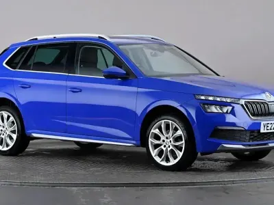 Used Skoda Kamiq SE L 150 HP (110 kW) 2022 Blue SUV