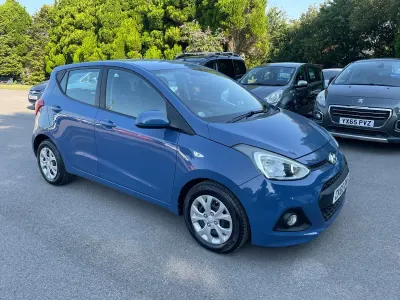 Used Hyundai i10 SE 2015 Blue Hatchback