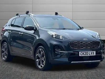 Used Kia Sportage GT-Line S 174 HP (127 kW) 2020 Dark penta metal SUV
