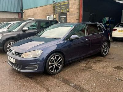 Used VW Golf VII GT 148 HP (108 kW) 2014 Blue Hatchback