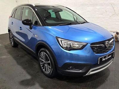 Used Vauxhall Crossland X Elite 131 HP (96 kW) 2019 Blue SUV