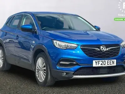 Used Vauxhall Grandland X 131 HP (96 kW) 2019 Blue SUV