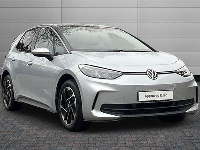 Used VW ID.3 Pure 125 kW (170 HP) 2025 Scale silver with solid black roof Hatchback