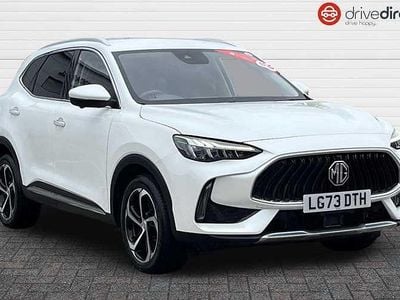 Metallic white pearl Used 2023 MG HS Trophy SUV | £17,399 (Fair price)