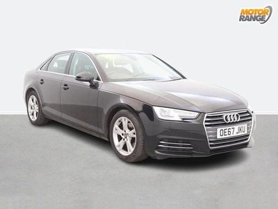 Begagnad Audi A4 Advanced 190 HK (139 kW) 2017 Svart Sedan