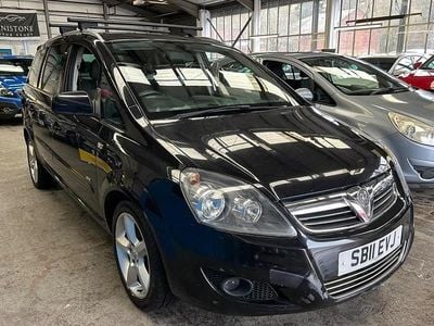 Used Vauxhall Zafira SRi 125 HP (91 kW) 2011 Black MPV