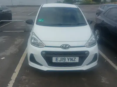 Used Hyundai i10 GO! 66 HP (48 kW) 2019 White Hatchback