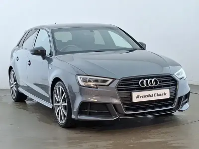 Used Audi A3 Black Edition 116 HP (85 kW) 2019 Grey Sedan